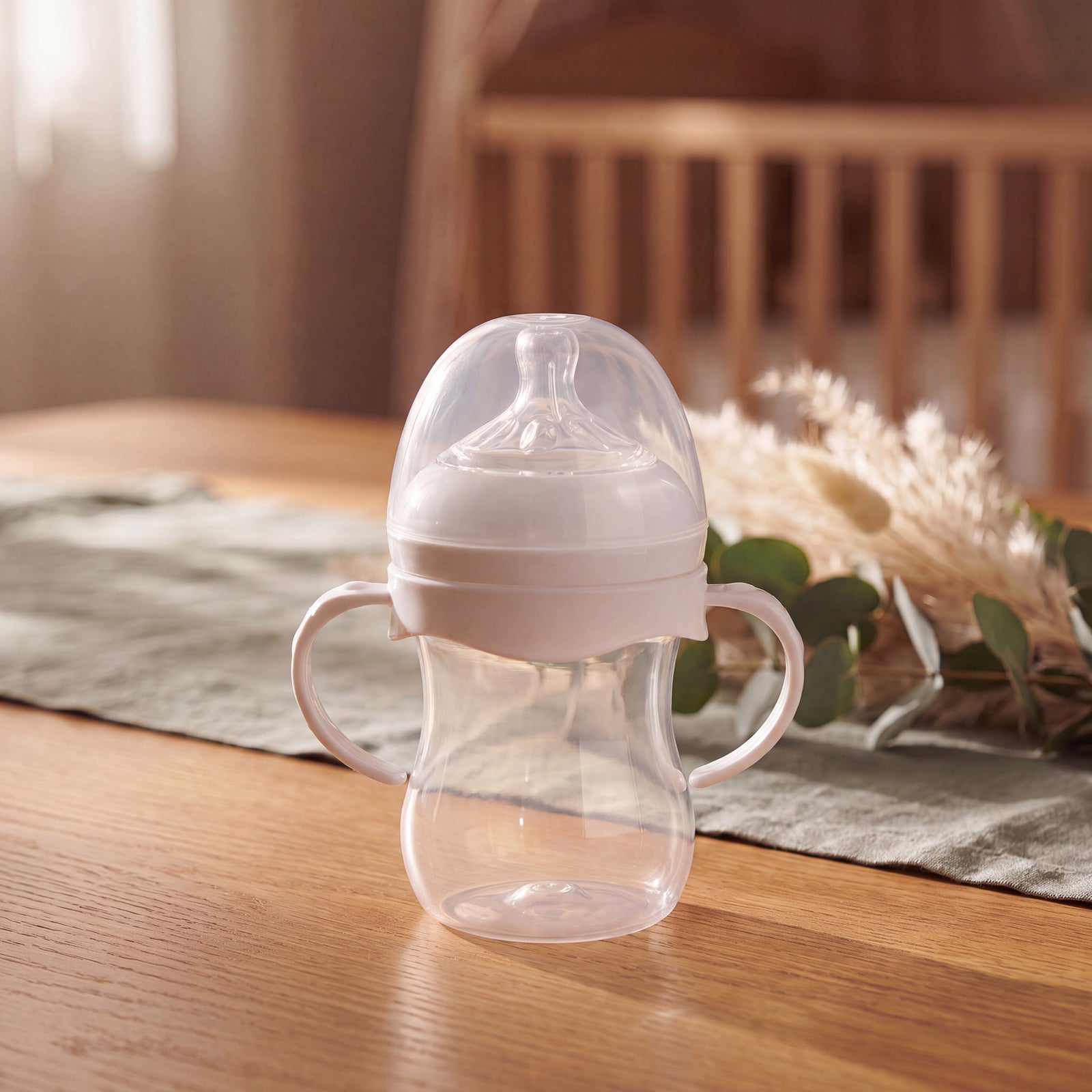 150ml Baby Bottles with Handles, 3 Pack
