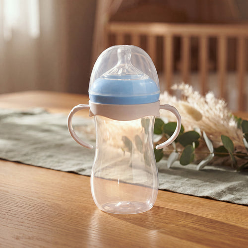 260ml Baby Bottles with Handles, 3 Pack