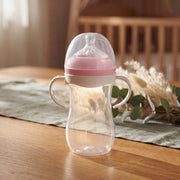 260ml Baby Bottles with Handles, 3 Pack