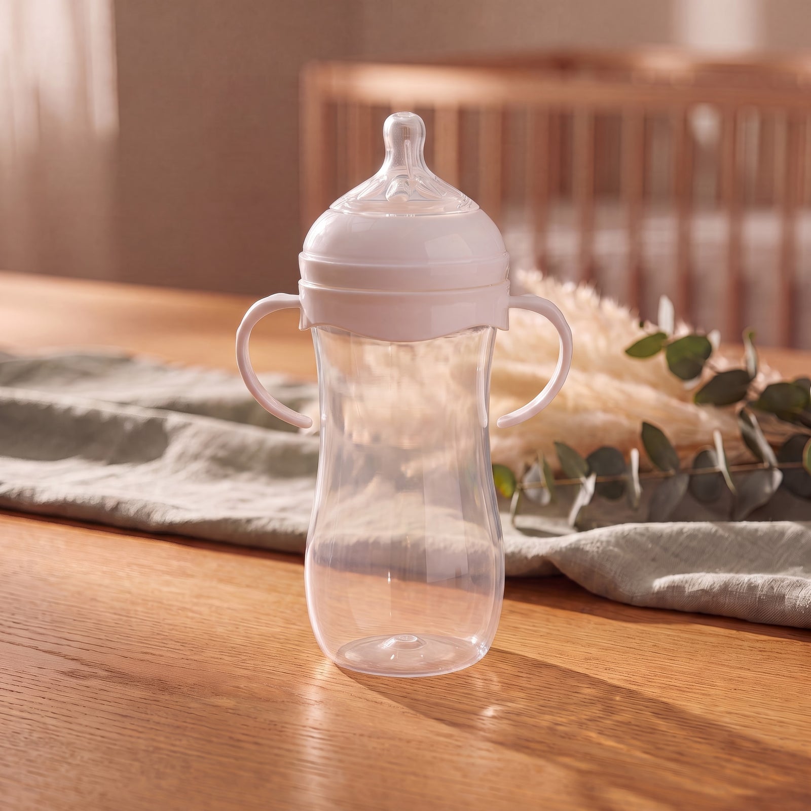 330ml Baby Bottles with Handles, 3 Pack