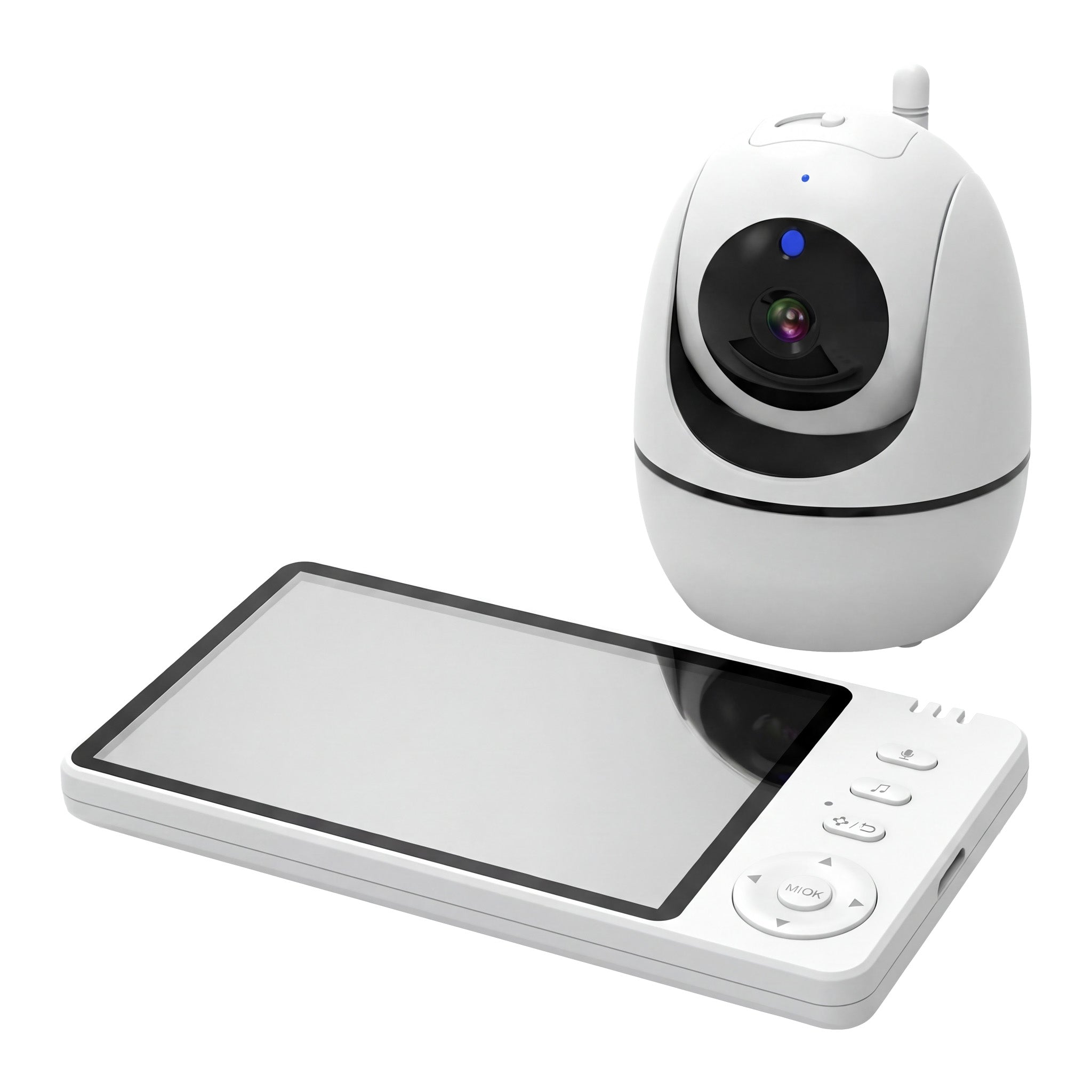 360° Pan & Tilt HD Baby Monitor