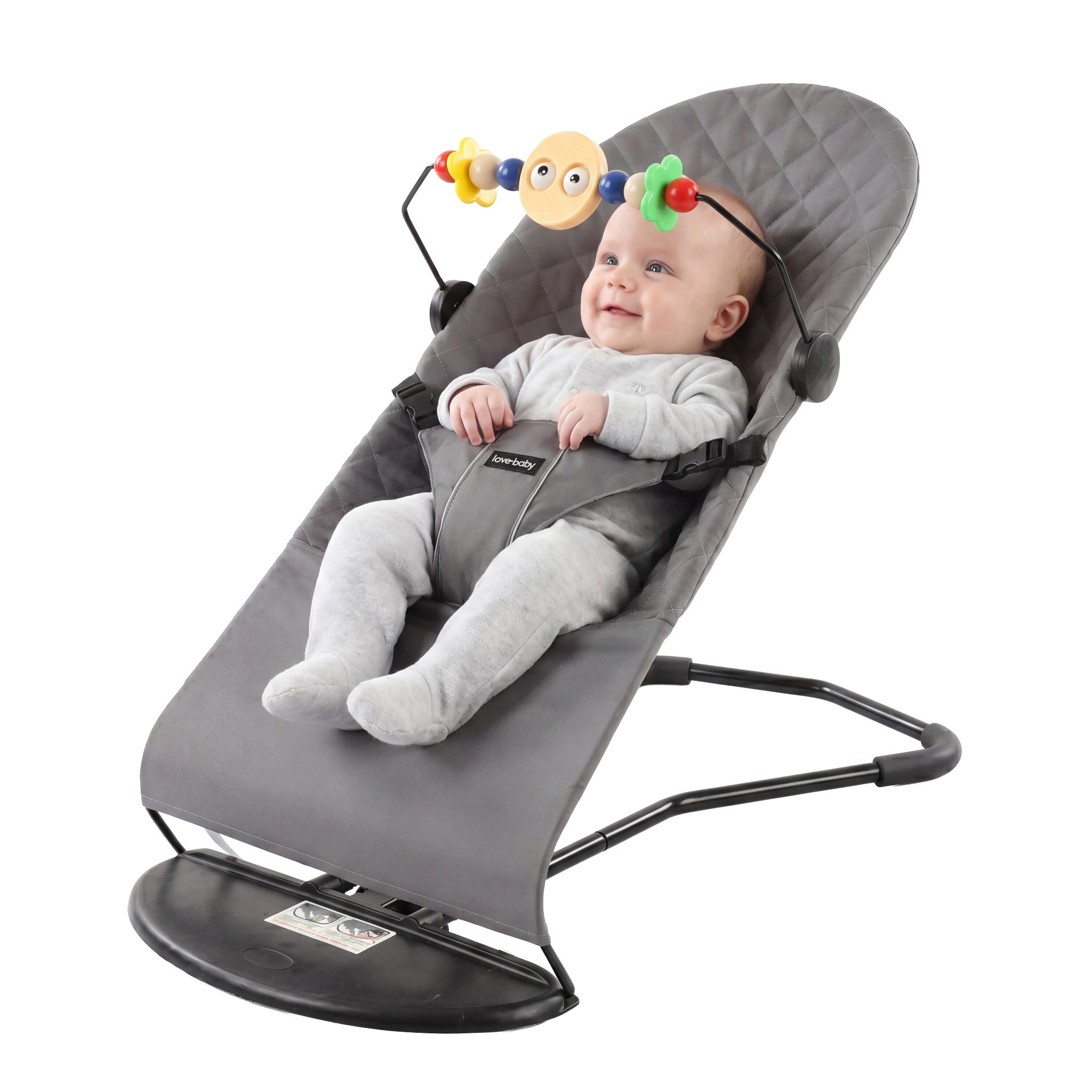 Adjustable Baby Bouncer & Rocker