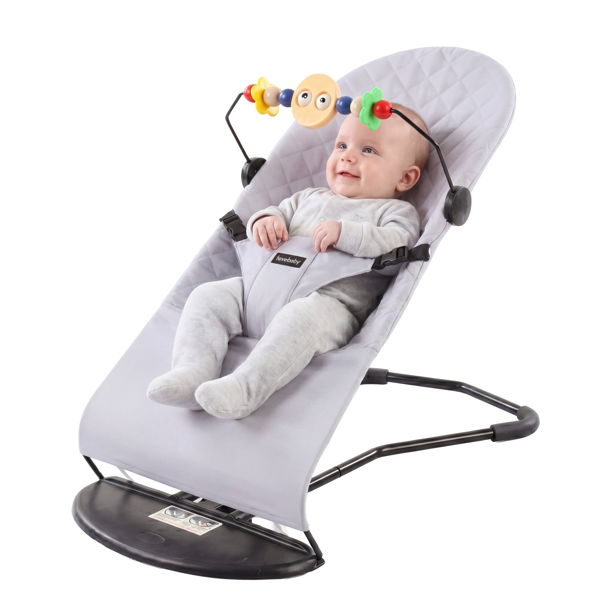 Adjustable Baby Bouncer & Rocker