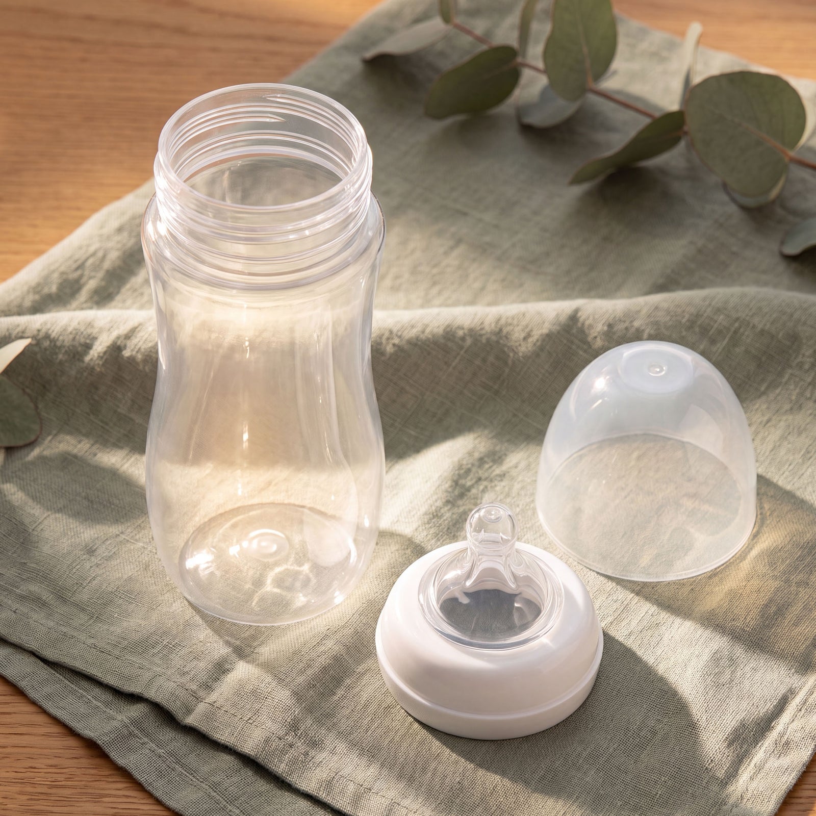 330ml Baby Bottles with Handles, 3 Pack