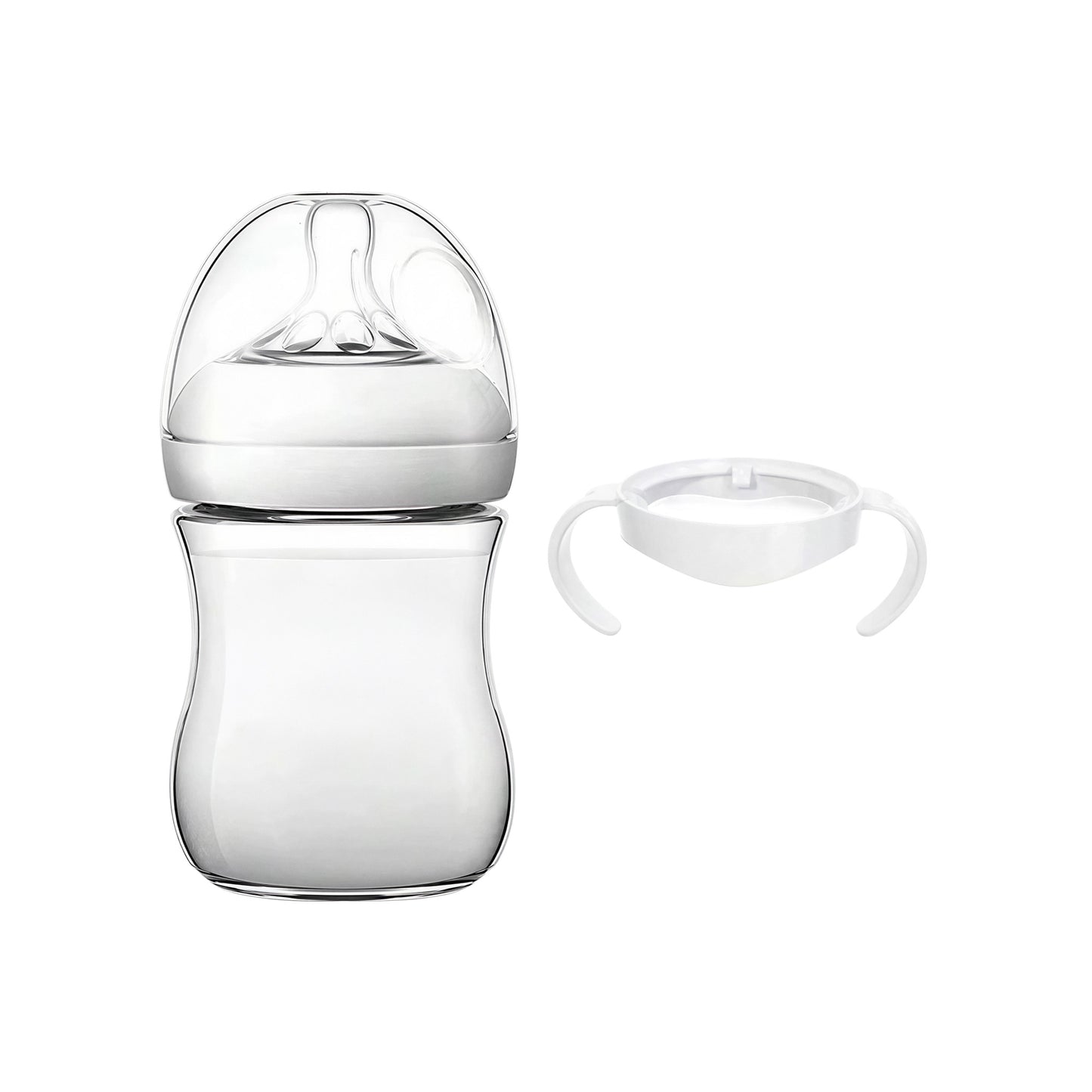 150ml Baby Bottles with Handles, 3 Pack