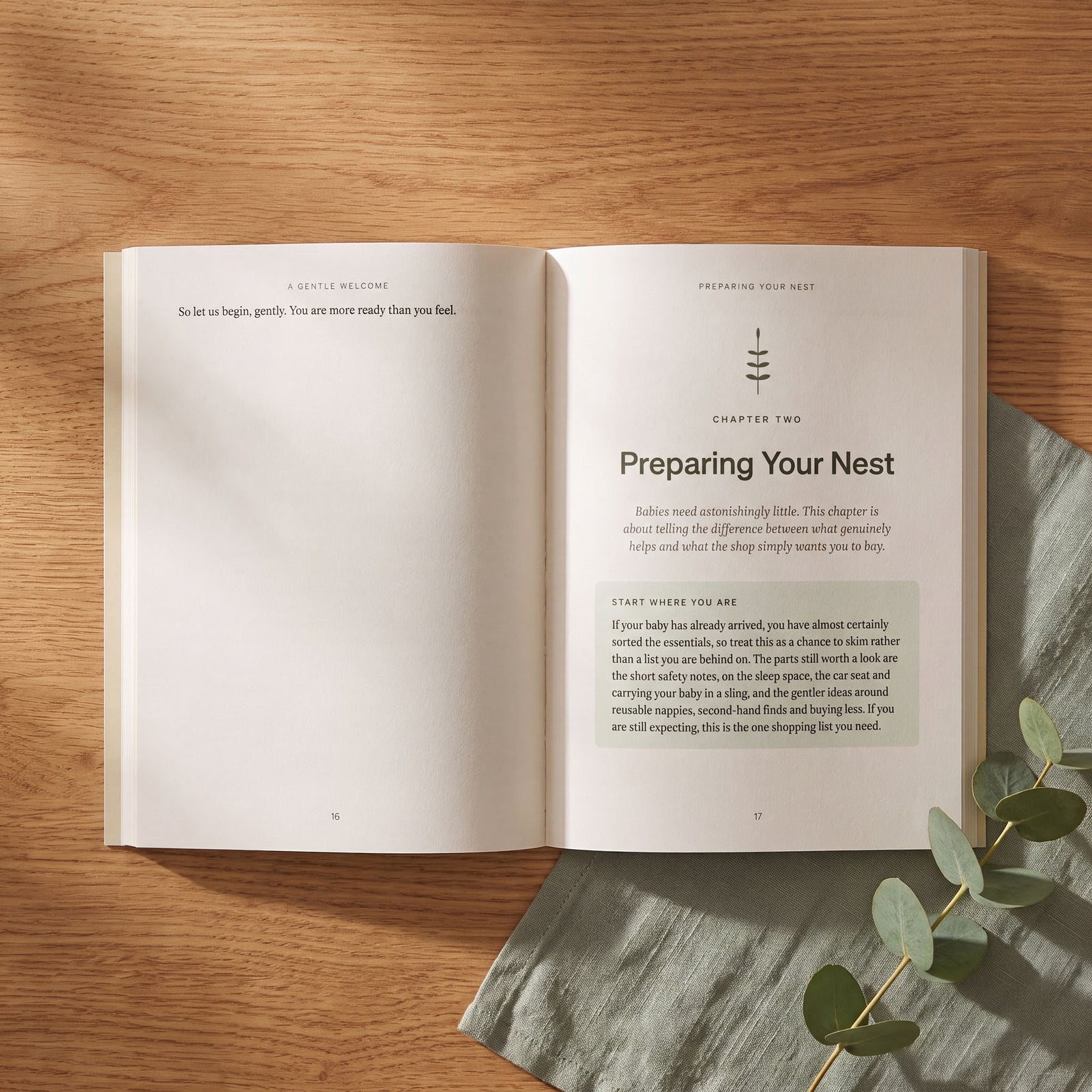 Small Beginnings: A Gentle Guide To Your Baby's First Year (e-book)